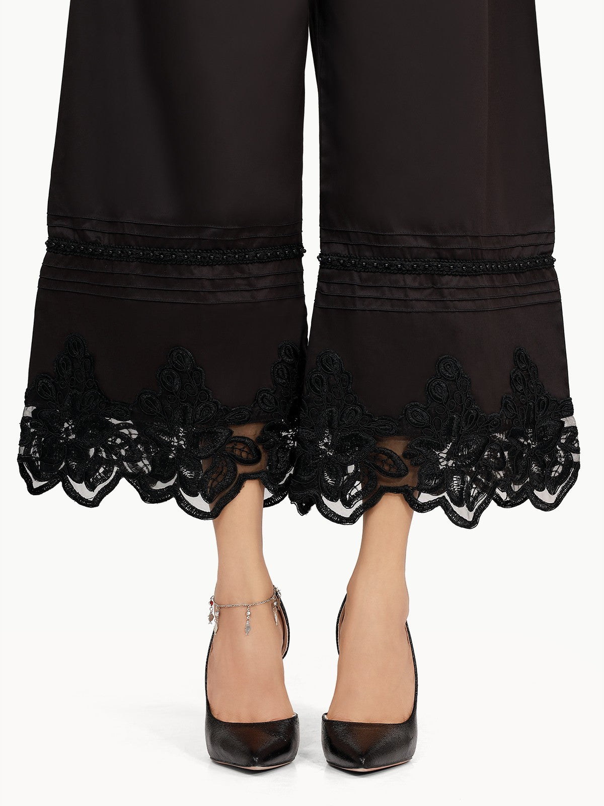 Edenrobe - Women's Black Trouser - EWBE22-76345