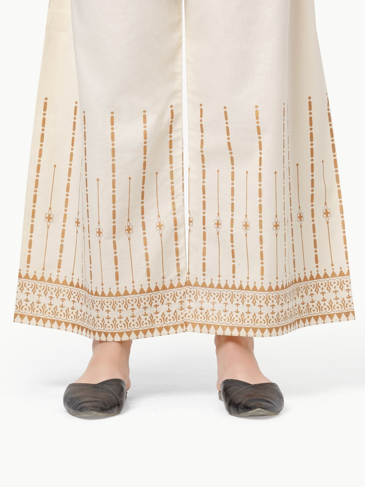 Edenrobe - Women's Cream Trouser - EWBP22-76518