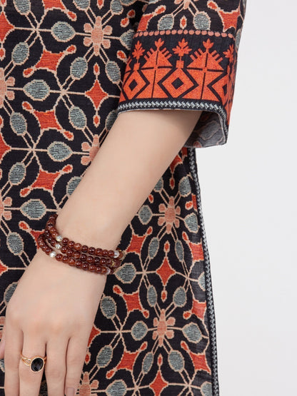 Edenrobe - Pret 1Pc Printed Khaddar Shirt - EWTKA21-67770