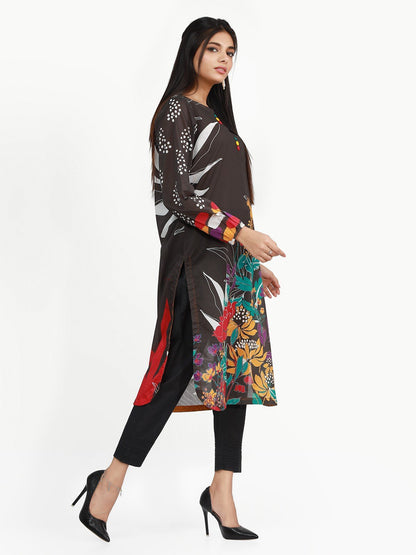 Edenrobe - Pret 1Pc Printed Lawn Shirt - EWTKA22-67624