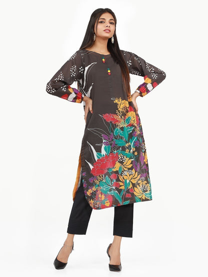 Edenrobe - Pret 1Pc Printed Lawn Shirt - EWTKA22-67624