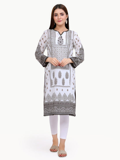 Edenrobe - Pret 1Pc Printed Lawn Shirt - EWTKA22-67627