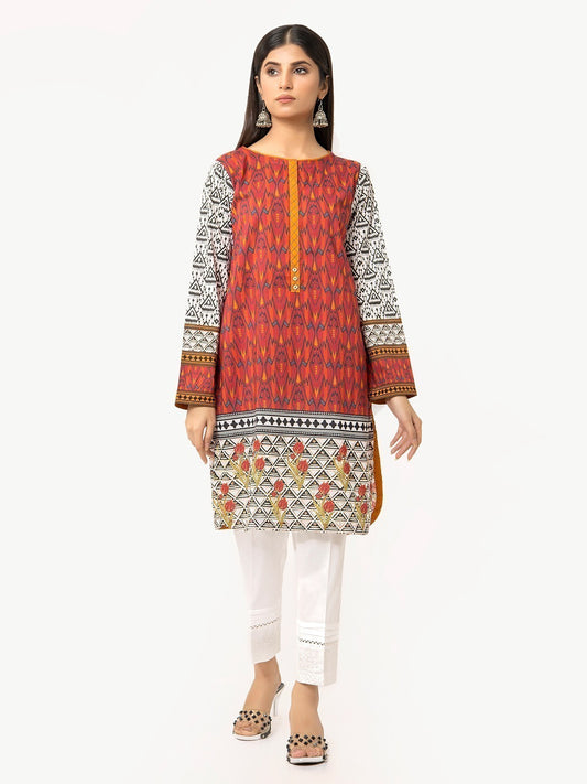 Edenrobe - Pret 1Pc Printed Lawn Shirt - EWTKA22-67628