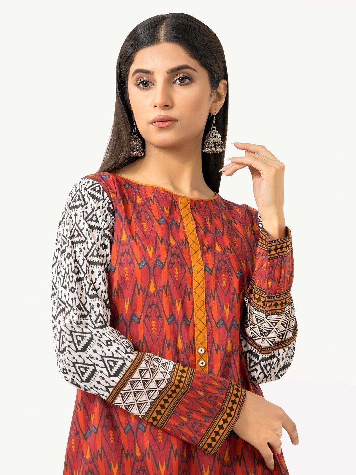 Edenrobe - Pret 1Pc Printed Lawn Shirt - EWTKA22-67628
