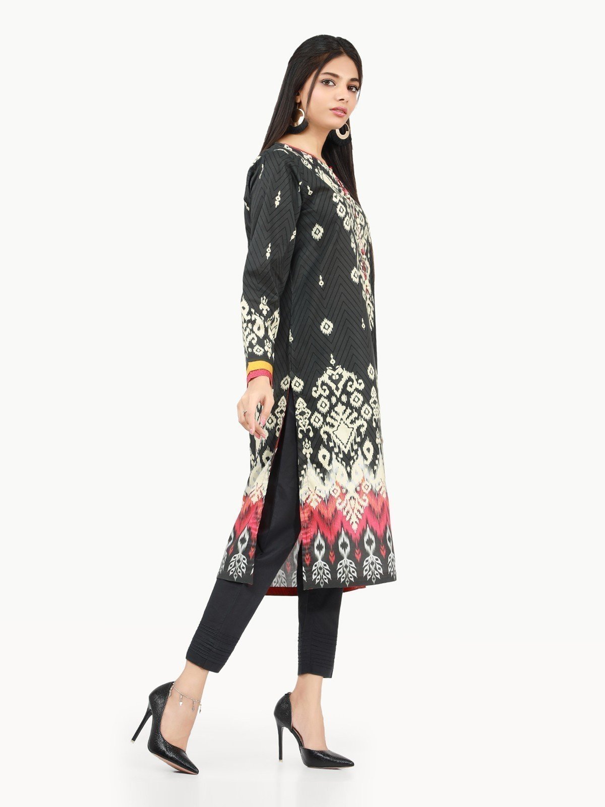 Edenrobe - Pret 1Pc Printed Lawn Shirt - EWTKA22-67630