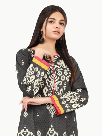 Edenrobe - Pret 1Pc Printed Lawn Shirt - EWTKA22-67630