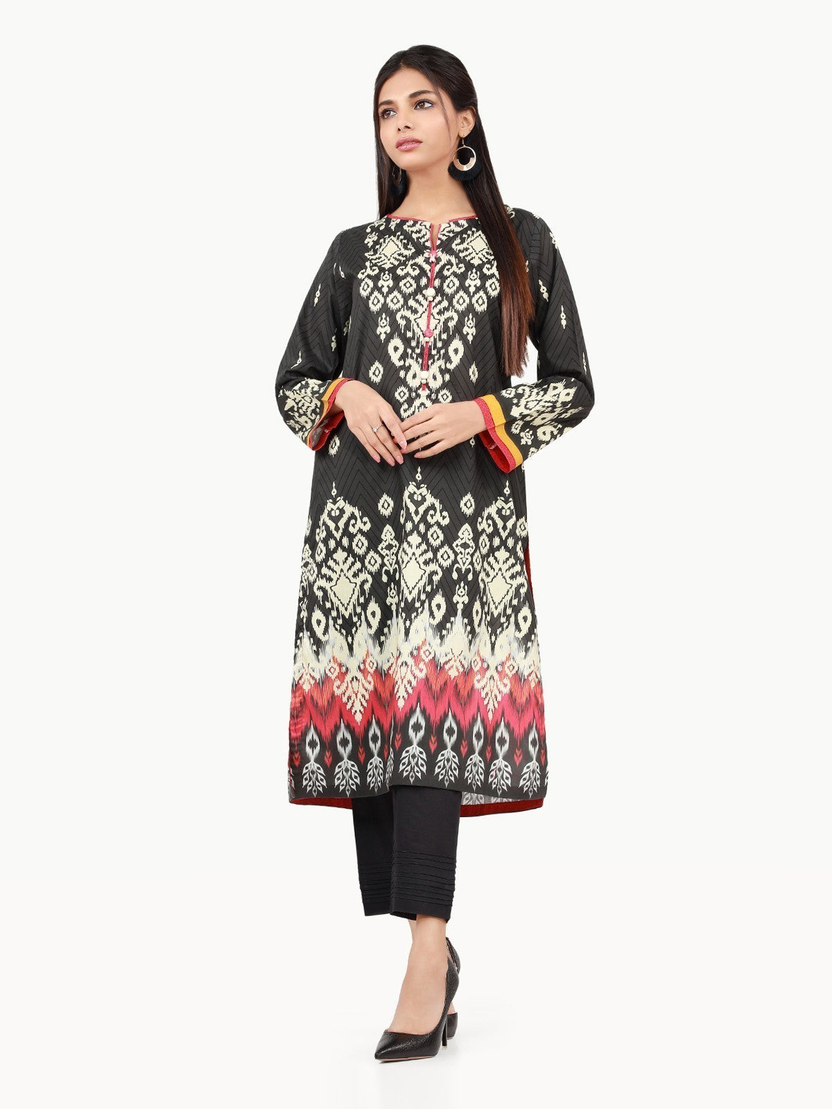 Edenrobe - Pret 1Pc Printed Lawn Shirt - EWTKA22-67630
