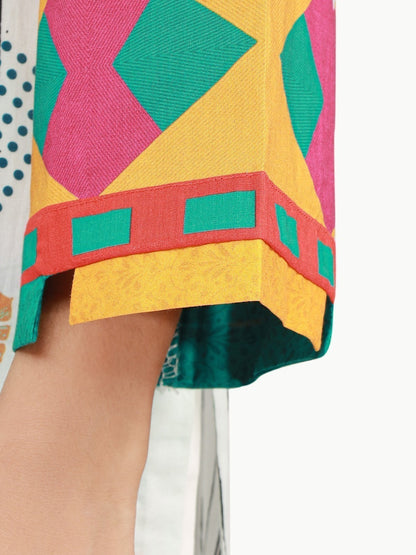 Edenrobe - Pret 2Pc Printed Chiffon Shirt Dupatta - EWTKA22-67666 (2PC-D)