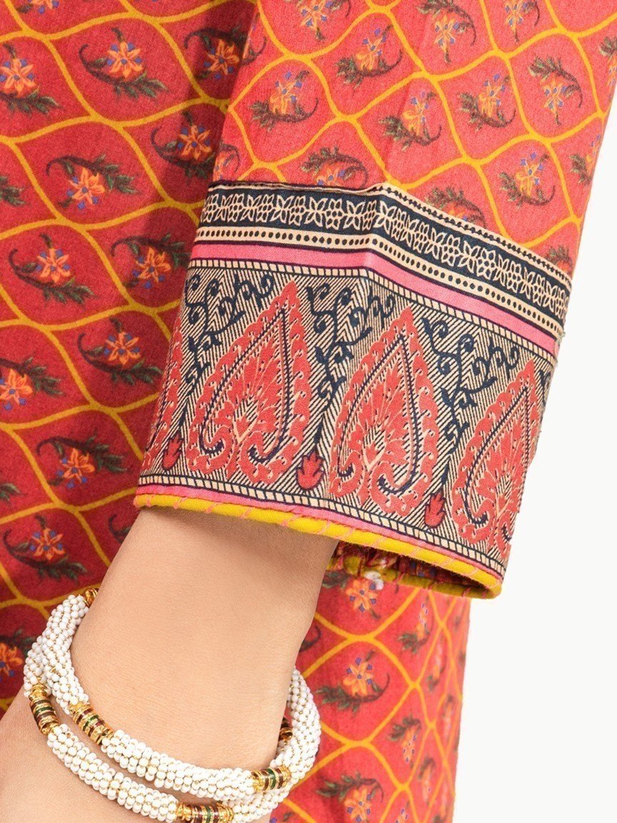 Edenrobe - Pret 3Pc Printed Lawn Suit - EWTKA22-67705 (3-PCS)