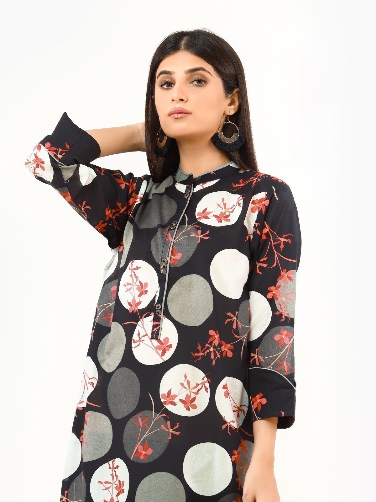 Edenrobe - Pret 1Pc Printed Lawn Shirt - EWTKA22-67764