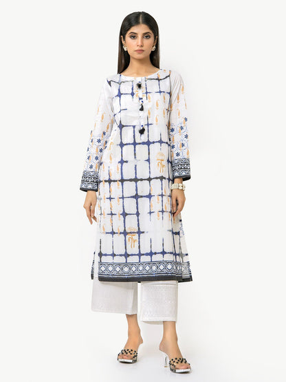 Edenrobe - Pret 1Pc Printed Cambric Shirt - EWTKA22-67781