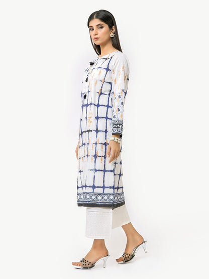 Edenrobe - Pret 1Pc Printed Cambric Shirt - EWTKA22-67781