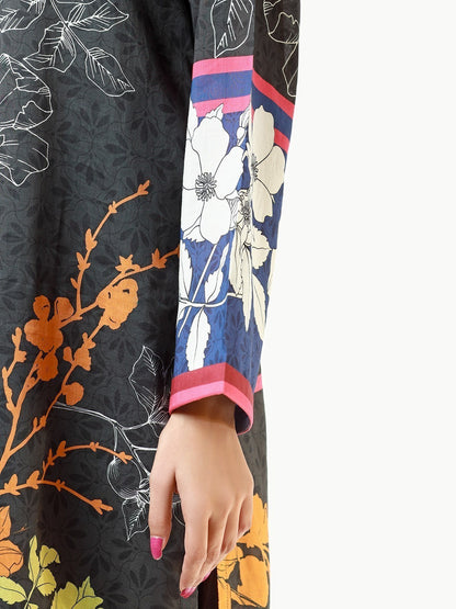 Edenrobe - Pret 1Pc Printed Cambric Shirt - EWTKA22-67785