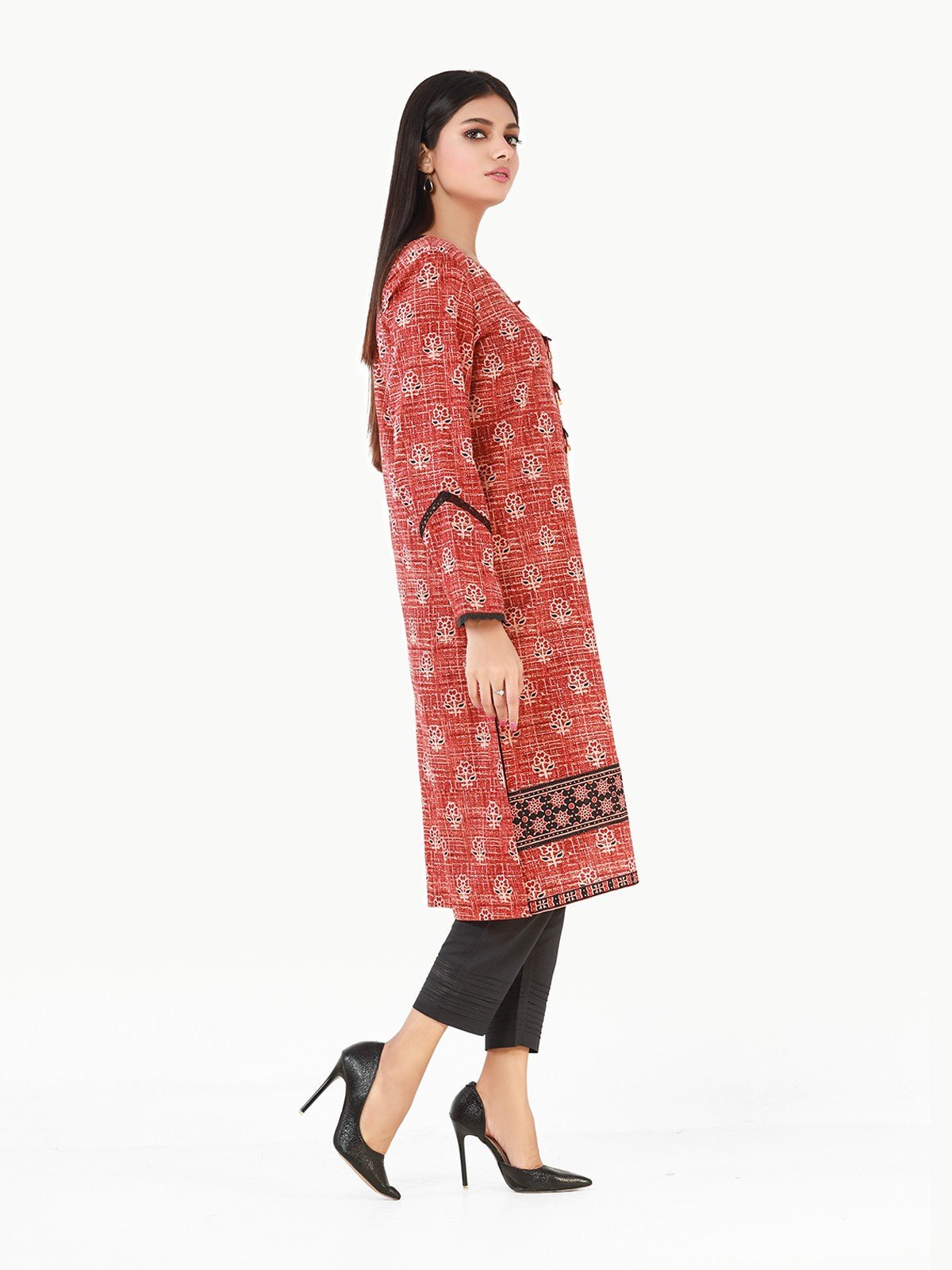 Edenrobe - Pret 1Pc Printed Lawn Shirt - EWTKA22-68043