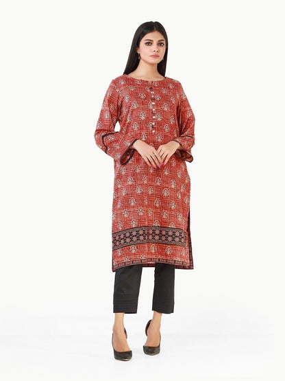 Edenrobe - Pret 1Pc Printed Lawn Shirt - EWTKA22-68043