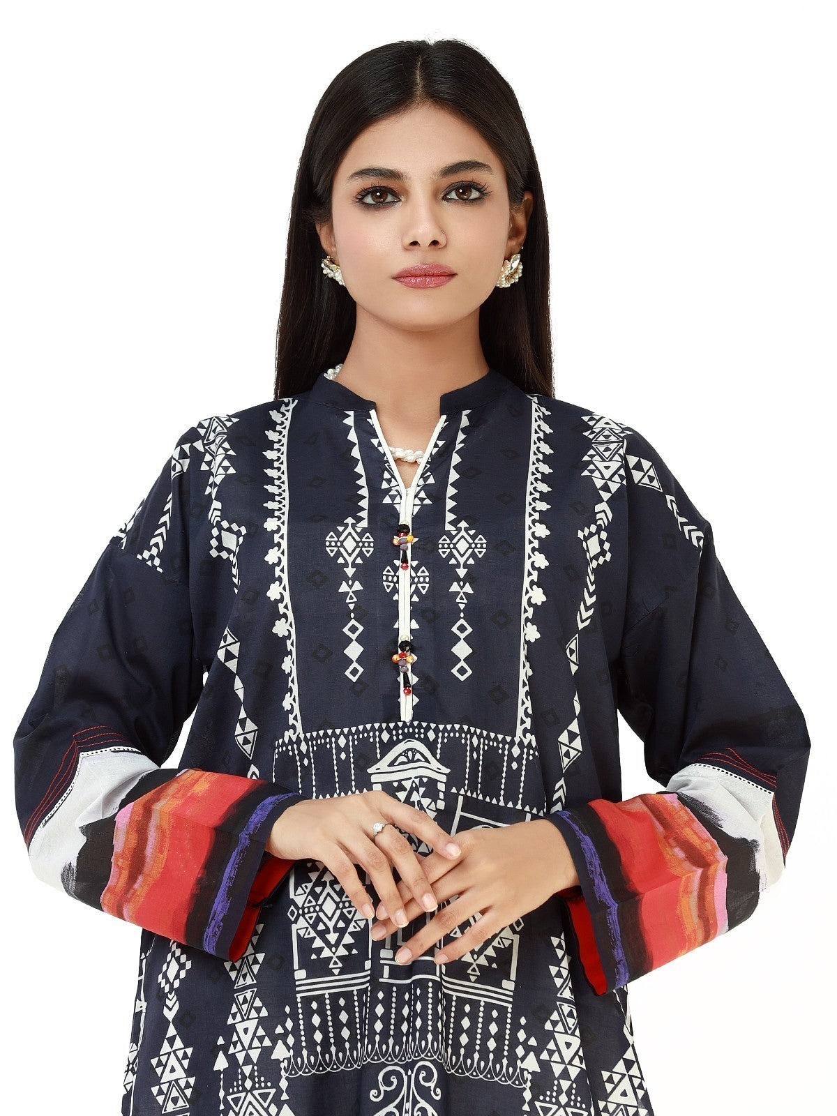Edenrobe - Pret 1Pc Printed Lawn Shirt - EWTKA22-68112