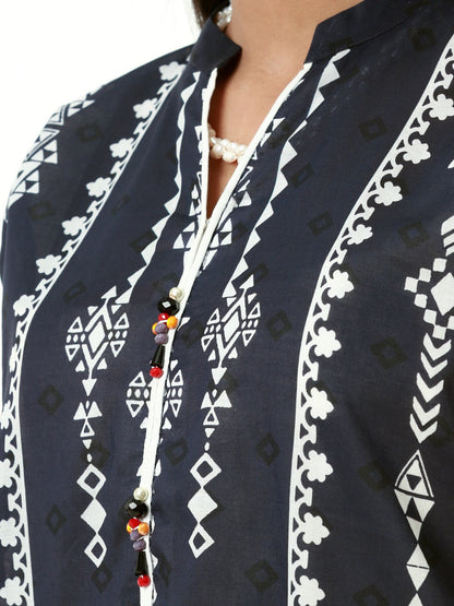 Edenrobe - Pret 1Pc Printed Lawn Shirt - EWTKA22-68112