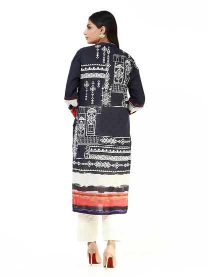 Edenrobe - Pret 1Pc Printed Lawn Shirt - EWTKA22-68112