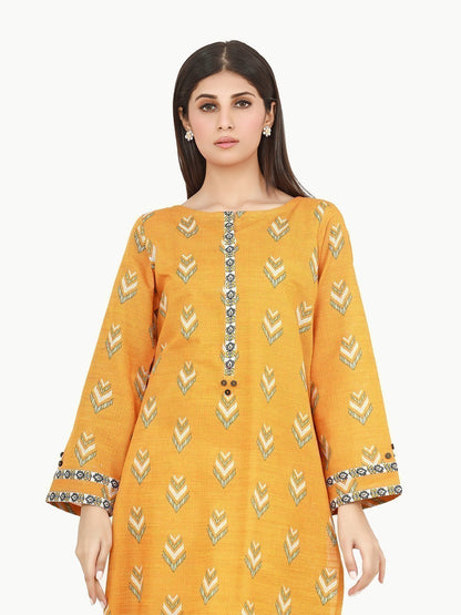 Edenrobe - Pret 1Pc Printed Khaddar Shirt - EWTKA22-68558