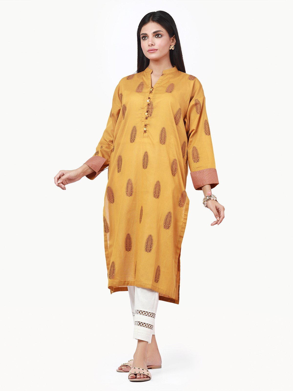 Edenrobe - Pret 1Pc Printed Cotton Shirt - EWTK22-68050