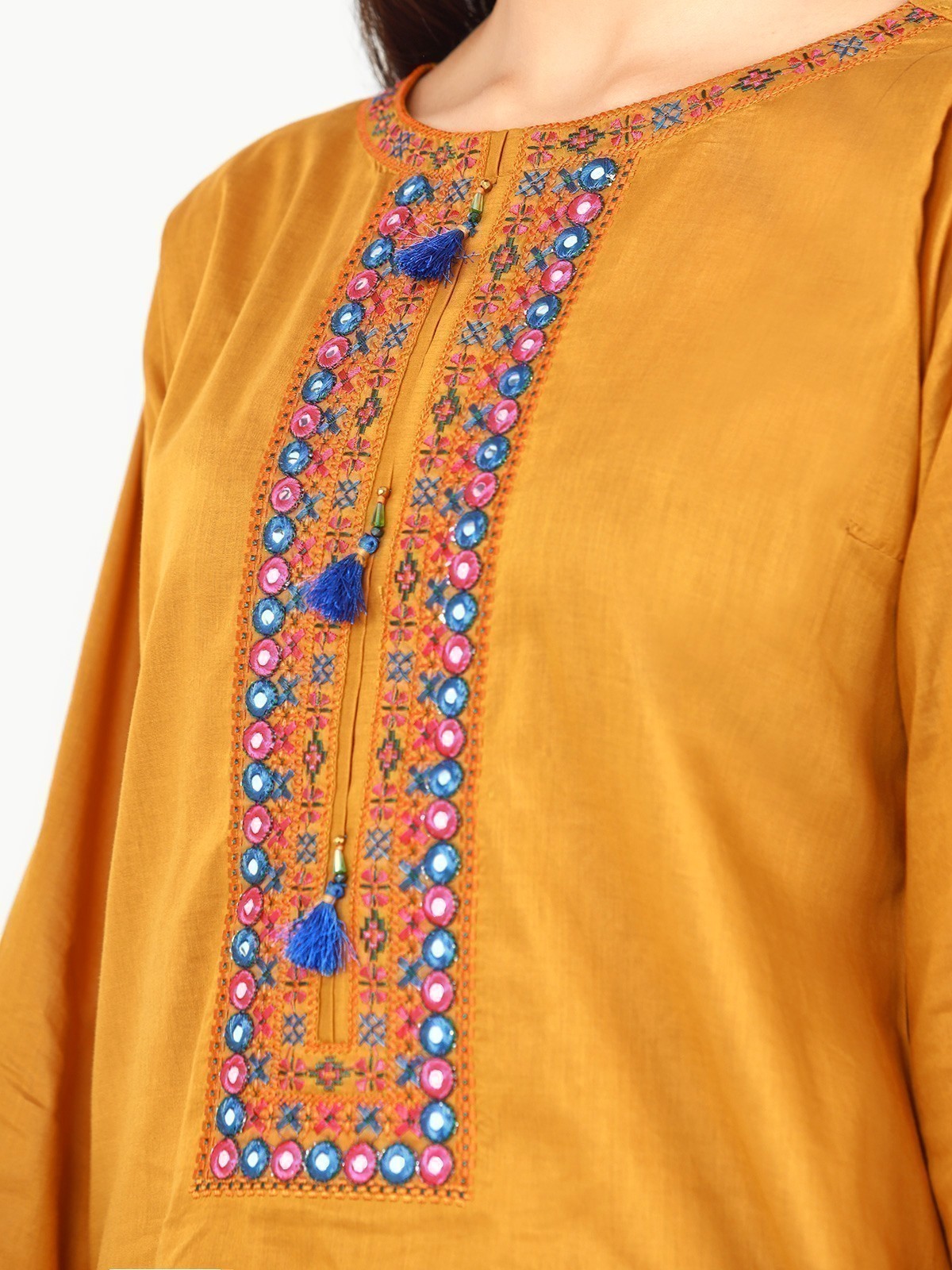Edenrobe - Pret 2Pc Embroidered Lawn Shirt Trouser - EWTKE22-68131 (ST)