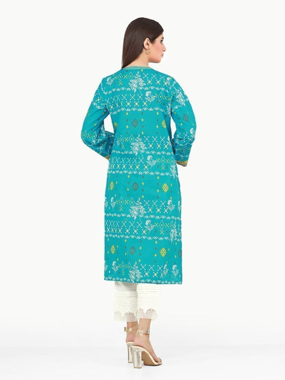Edenrobe - Pret 1Pc Printed Khaddar Shirt - EWTKP22-68418