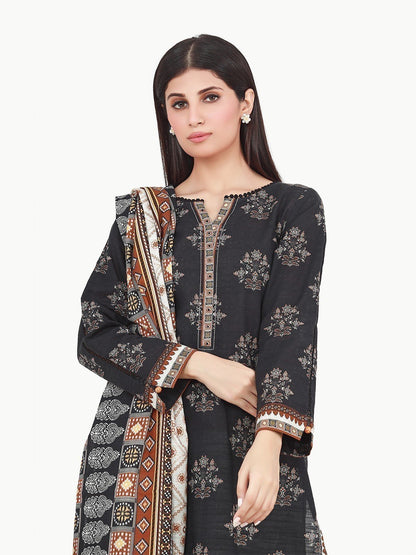 Edenrobe - Pret 1Pc Printed Khaddar Shirt - EWTKP22-68599 (S)