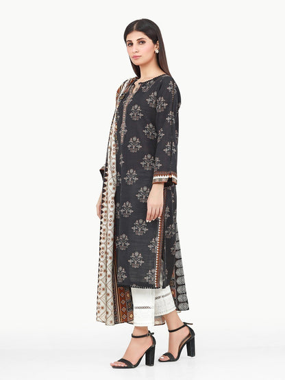 Edenrobe - Pret 1Pc Printed Khaddar Shirt - EWTKP22-68599 (S)