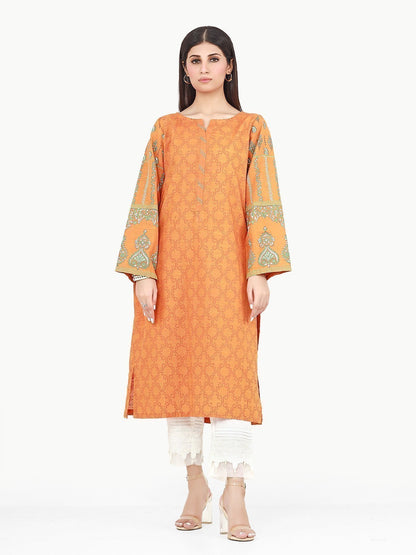 Edenrobe - Pret 1Pc Printed Khaddar Shirt - EWTKP22-68685