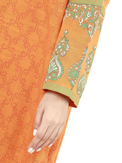 Edenrobe - Pret 1Pc Printed Khaddar Shirt - EWTKP22-68685