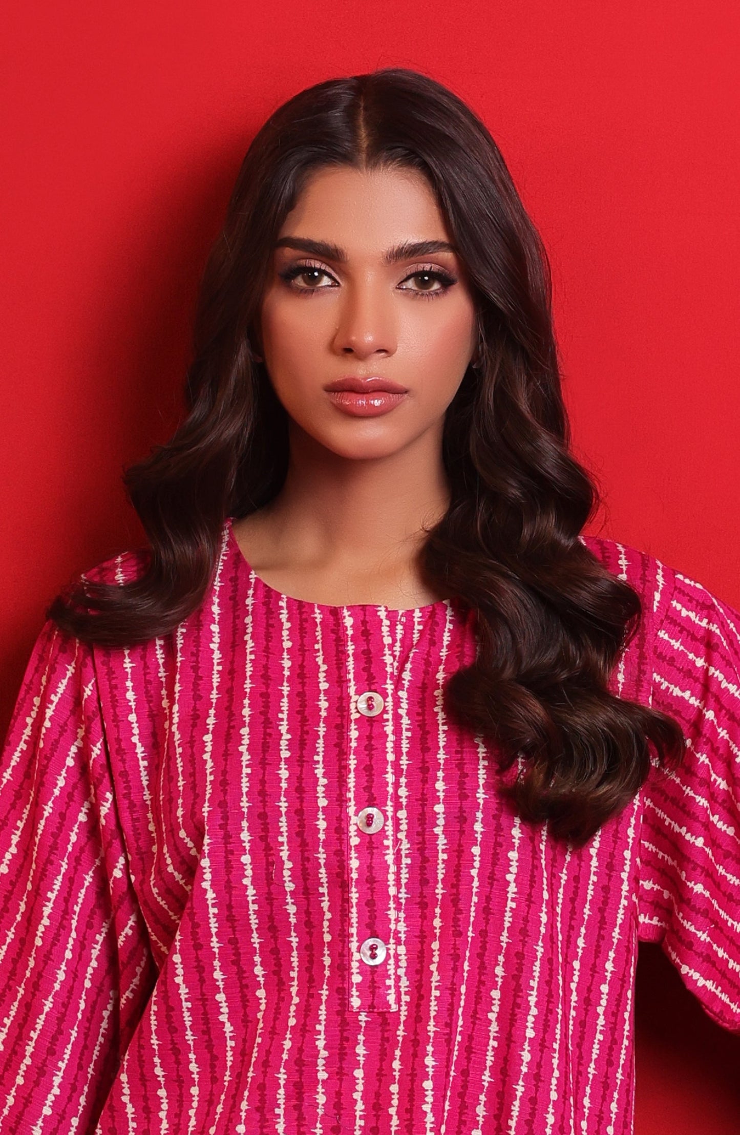 Orient - Stitched 2 Piece Printed Khaddar Shirt and Khaddar Pant