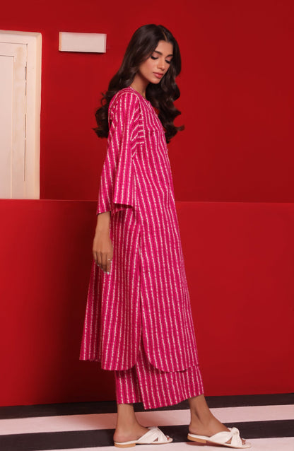 Orient - Stitched 2 Piece Printed Khaddar Shirt and Khaddar Pant