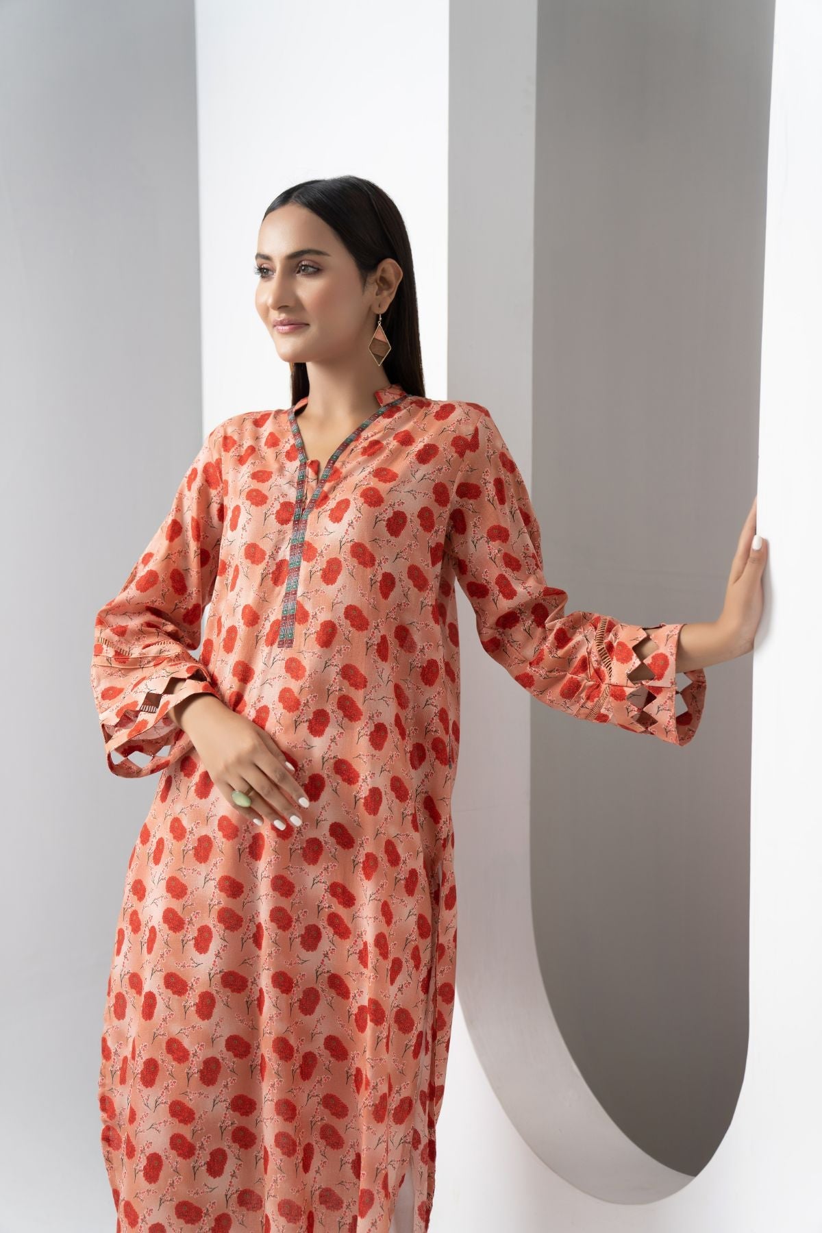 1PC Capital Kurti  2308