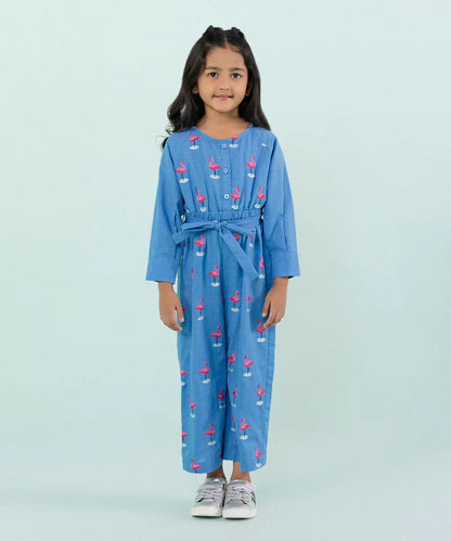 Sapphire - Dyed Khaddar Jumpsuit