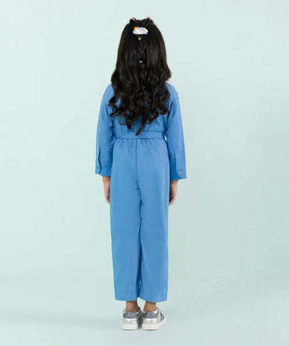Sapphire - Dyed Khaddar Jumpsuit
