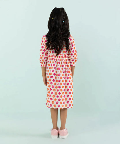 Sapphire - Printed Cambric Dress