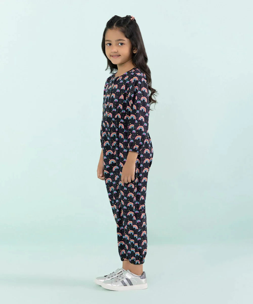 Sapphire - Printed Cambric Jumpsuit