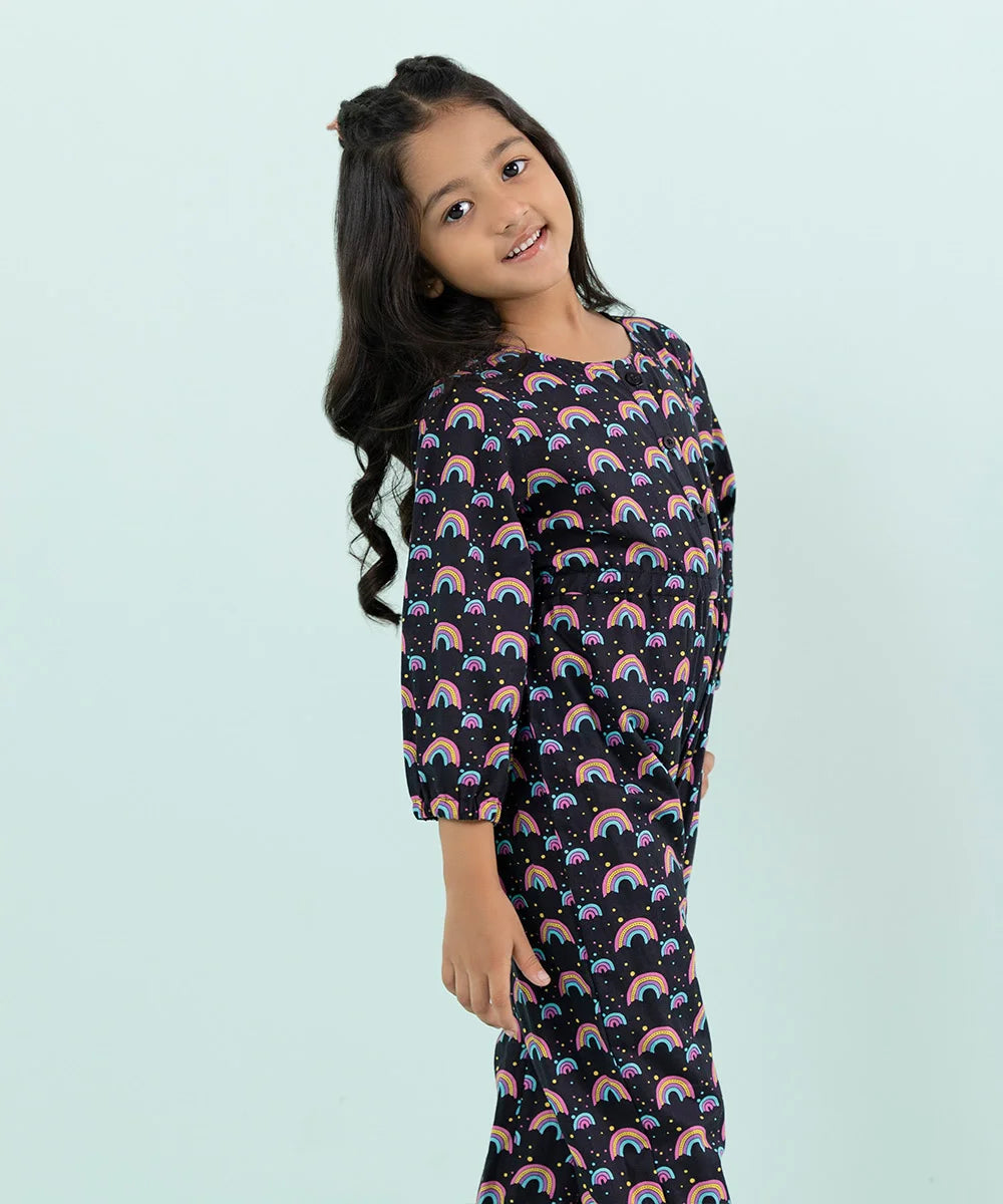 Sapphire - Printed Cambric Jumpsuit