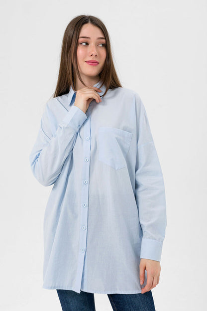 BTW - OVERSIZED BUTTON DOWN