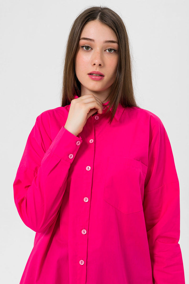 BTW - OVERSIZED BUTTON DOWN