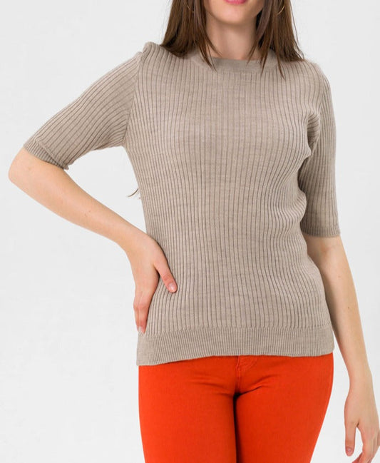 BTW - RIB KNIT SWEATER