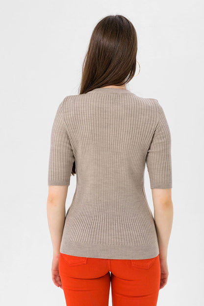 BTW - RIB KNIT SWEATER