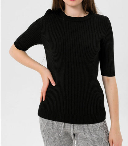 BTW - RIB KNIT SWEATER