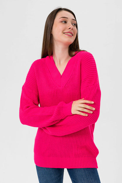 BTW - V NECK SWEATER