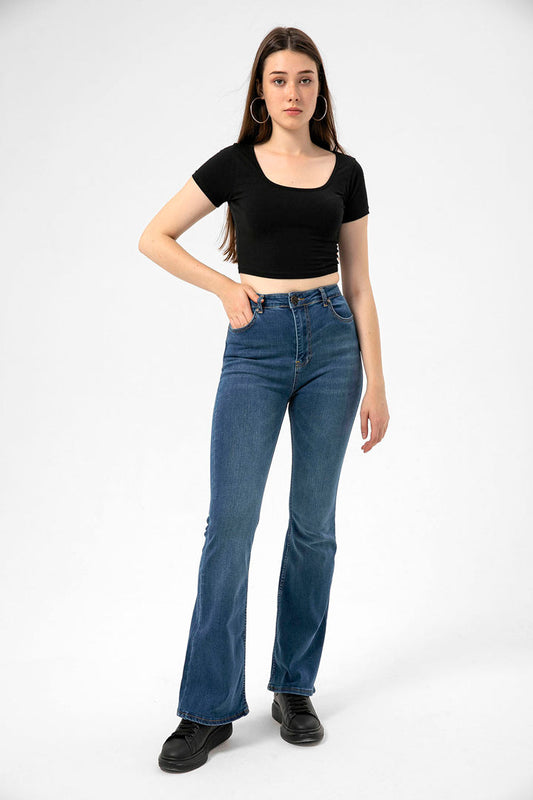 BTW - WOMEN WIDE LEG DENIM