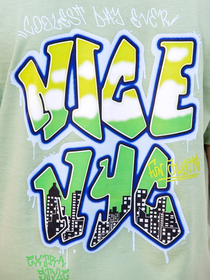 Edenrobe - Boy's Mint Green T-Shirt - EBTTS23-008