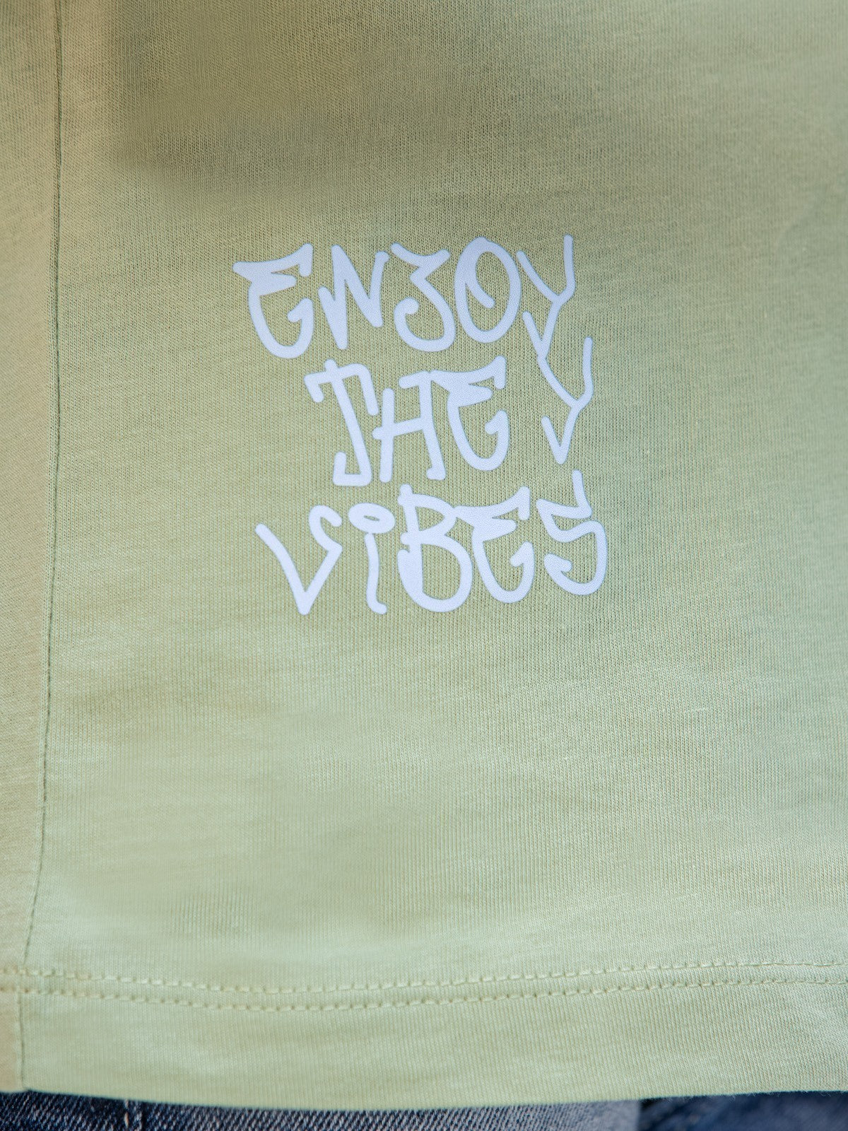 Edenrobe - Boy's Mint Green T-Shirt - EBTTS23-008