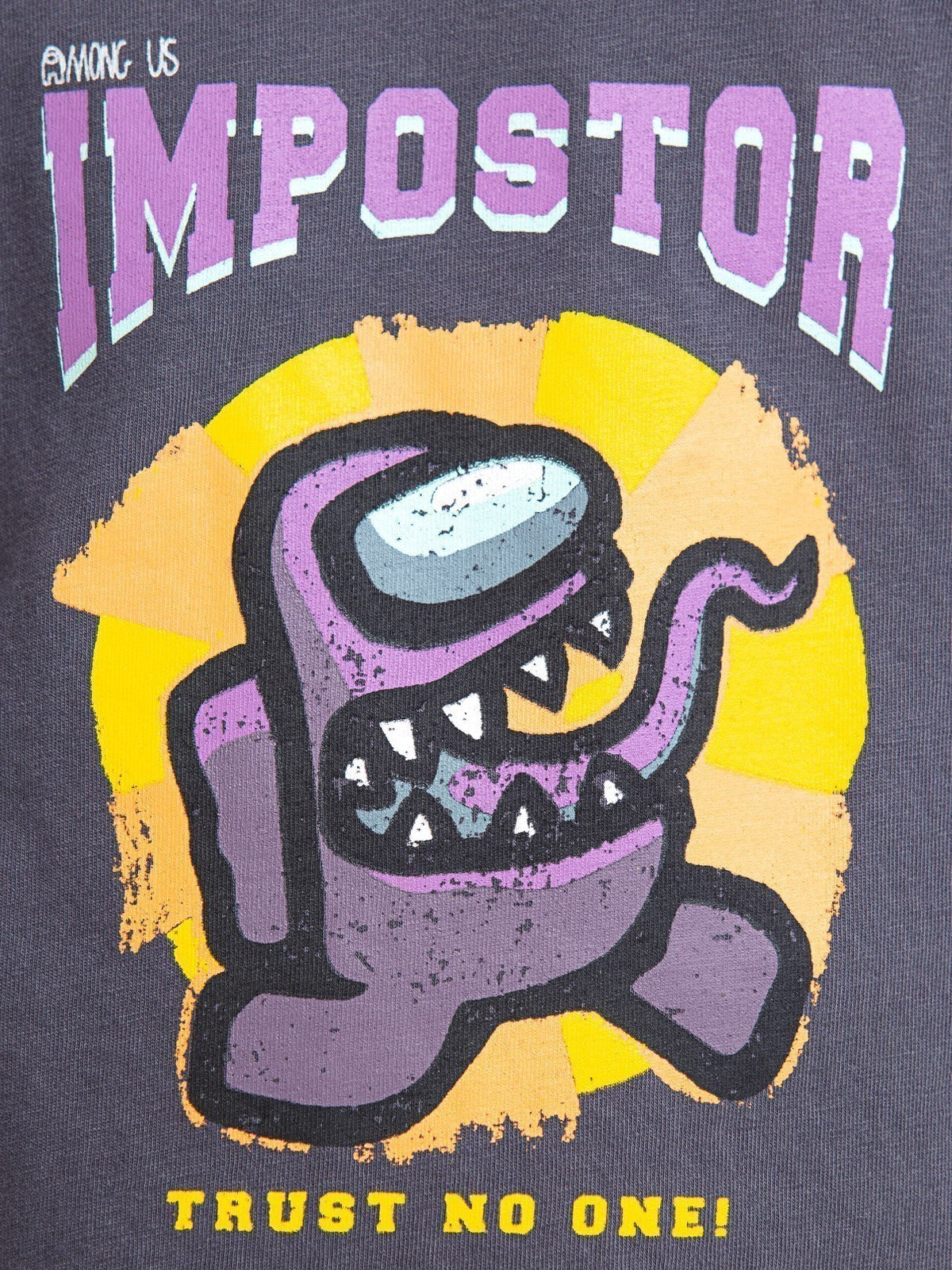 Edenrobe - Boy's Charcoal T-Shirt - EBTTS23-011