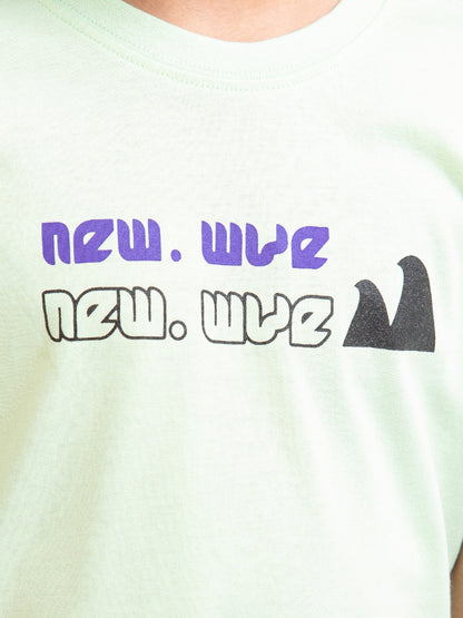 Edenrobe - Boy's Light Green T-Shirt - EBTTS23-013