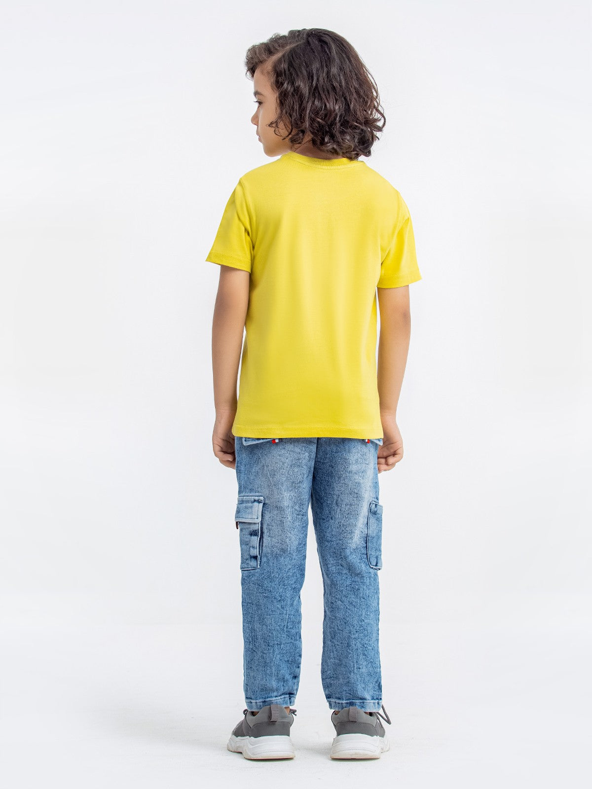 Edenrobe - Boy's Lime Yellow T-Shirt - EBTTS23-025